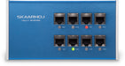 Skaarhoj ETH-TALLY-LINK-V2-X2 Ethernet Tally Link Controller with dual-channel support for reliable video production monitoring.