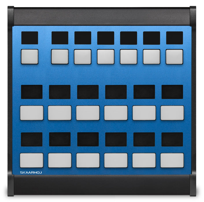 Skaarhoj FR-SHOT-PRO-V1B remote camera control panel for live production and broadcasting.