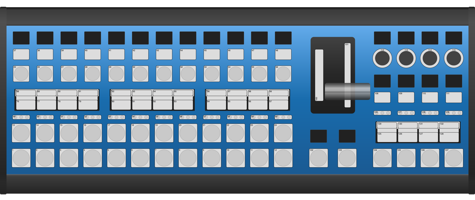 Skaarhoj MASTER-KEY-ONE-V2B Control Surface for Professional Broadcast and Media Control