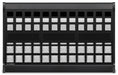 Skaarhoj MK48-V1B-BK Broadcast Controller with tactile buttons and custom control interface.