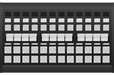 Skaarhoj MK48-V1B-BK Broadcast Controller with tactile buttons and custom control interface.