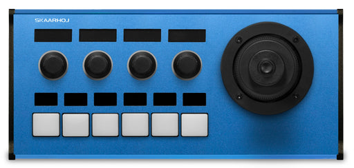 Skaarhoj PTZ-FLY-V1B remote camera controller for precise and smooth camera operation.