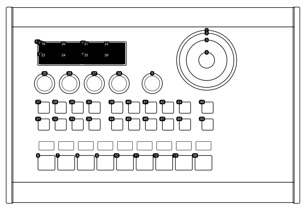Skaarhoj PTZ-PRO-V2B Professional PTZ Camera Controller for Broadcast and Live Production