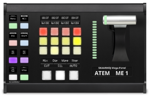 Skaarhoj T-BLOCK-R-V1B-BK Controller - Compact, durable, and versatile production controller for professional environments.