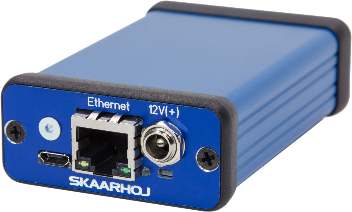 SKAARHOJ TCP-LINK-4ATEM-V2 - 4-Port Ethernet Control Interface for ATE ...