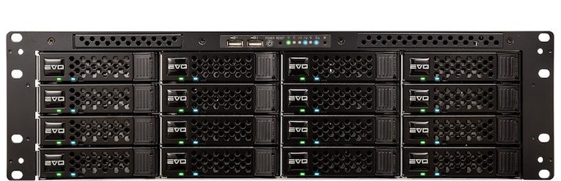 SNS Studio EVO16B64TB 3U Storage Server with 64TB Capacity and Dual 10GBase-T Ports