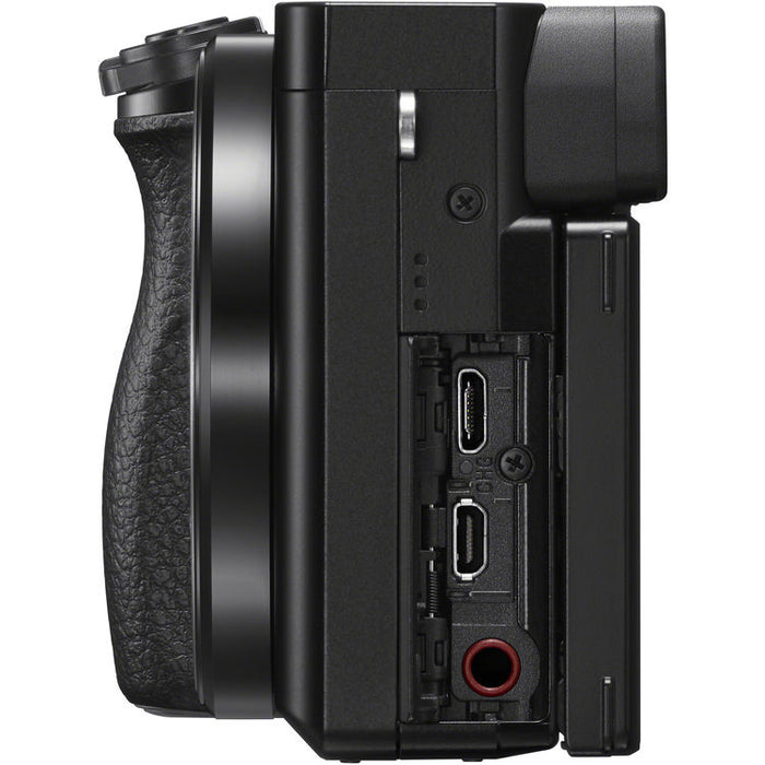 Sony a6100 mirrorless camera kit with 16-50mm and 55-210mm lenses ILCE-6100X/B APS-C camera bundle