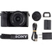 Sony a6100 mirrorless camera kit with 16-50mm and 55-210mm lenses ILCE-6100X/B APS-C camera bundle