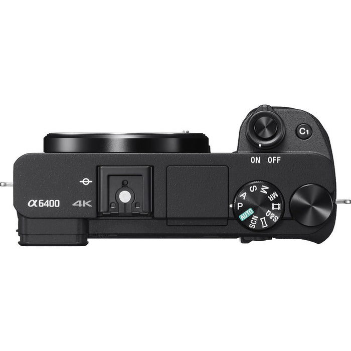 Sony a6400 mirrorless camera with 18-135mm lens ILCE-6400/B APS-C compact hybrid camera kit