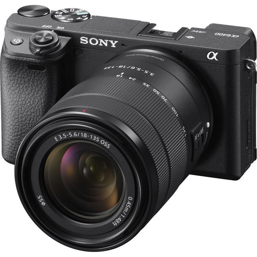 Sony a6400 mirrorless camera with 18-135mm lens ILCE-6400/B APS-C compact hybrid camera kit
