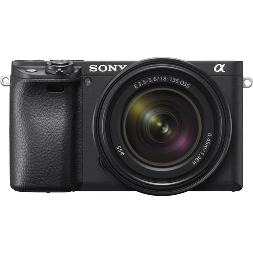 Sony a6400 mirrorless camera with 18-135mm lens ILCE-6400/B APS-C compact hybrid camera kit