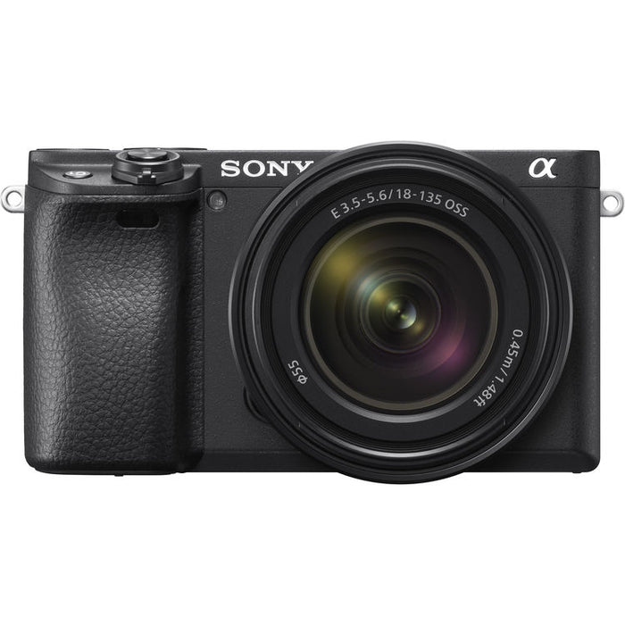 Sony a6400 mirrorless camera with 18-135mm lens ILCE-6400/B APS-C compact hybrid camera kit