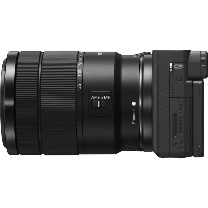 Sony a6400 mirrorless camera with 18-135mm lens ILCE-6400/B APS-C compact hybrid camera kit