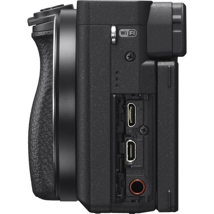 Sony a6400 mirrorless camera with 18-135mm lens ILCE-6400/B APS-C compact hybrid camera kit