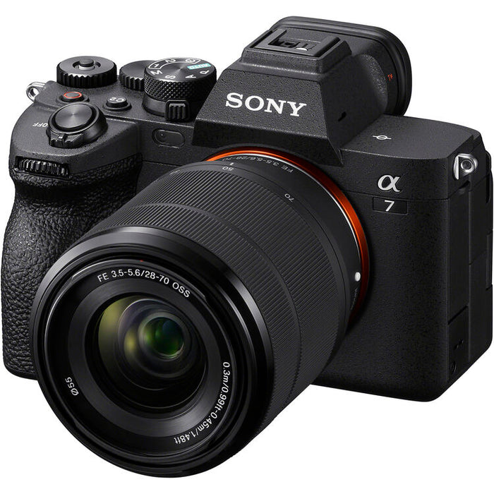 Sony a7 IV mirrorless camera with 28-70mm lens ILCE-7M4K-B full-frame hybrid camera kit