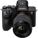 Sony a7C II mirrorless camera with 28-60mm lens black ILCE-7CM2L-B compact full-frame hybrid camera kit