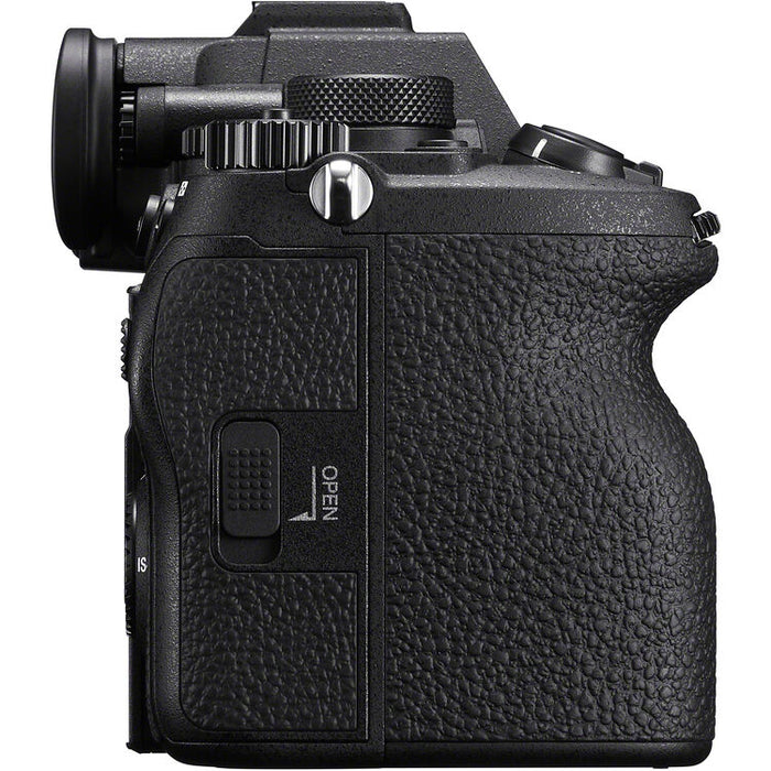 Sony a7C II mirrorless camera with 28-60mm lens black ILCE-7CM2L-B compact full-frame hybrid camera kit
