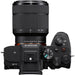 Sony a7C II mirrorless camera with 28-60mm lens black ILCE-7CM2L-B compact full-frame hybrid camera kit