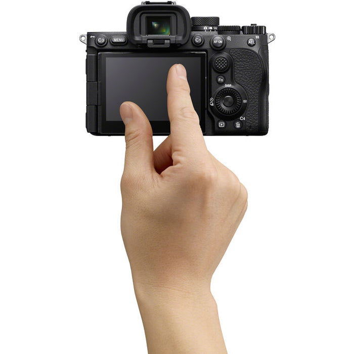 Sony a7C II mirrorless camera with 28-60mm lens black ILCE-7CM2L-B compact full-frame hybrid camera kit