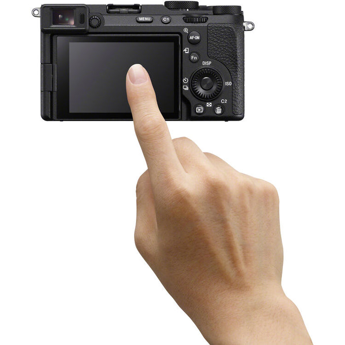 Sony a7CR mirrorless camera black ILCE-7CR-B compact full-frame 61MP high-resolution camera