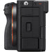 Sony a7CR mirrorless camera black ILCE-7CR-B compact full-frame 61MP high-resolution camera