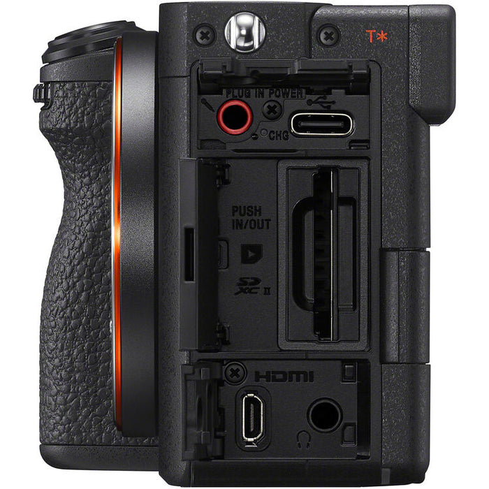 Sony a7CR mirrorless camera black ILCE-7CR-B compact full-frame 61MP high-resolution camera