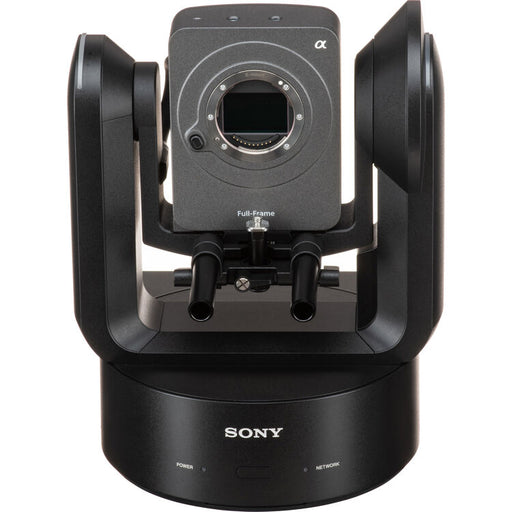 Sony FR7 Cinema Line PTZ camera with full-frame sensor and E-mount lens for cinematic remote production