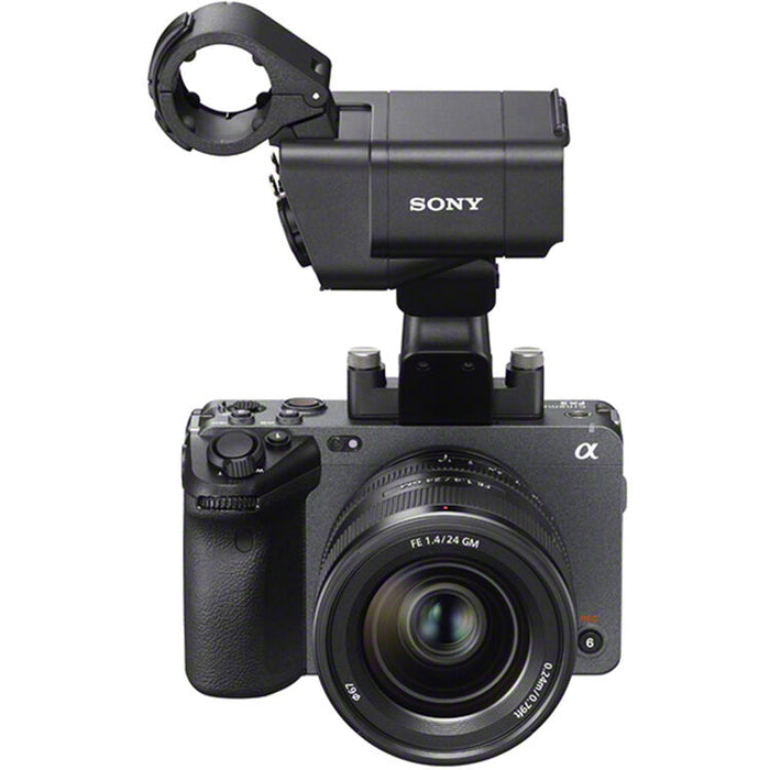 Sony FX3A full-frame cinema camera with 4K recording, compact body, and professional video features