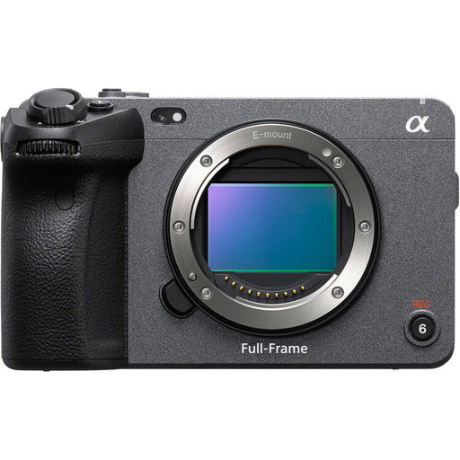 Sony FX3A full-frame cinema camera with 4K recording, compact body, and professional video features