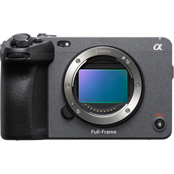 Sony FX3A full-frame cinema camera with 4K recording, compact body, and professional video features