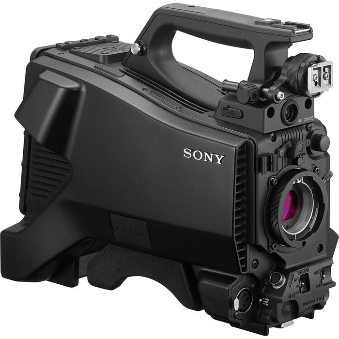 Sony HXC-FZ90HL 4K HDR studio camera with 2/3-inch CMOS sensor and SMPTE LEMO fiber connection for broadcast production