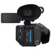 Sony HXR-NX800 4K NXCAM camcorder with 1-inch CMOS sensor, 20x zoom lens, and AI autofocus for professional video