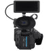 Sony HXR-NX800 4K NXCAM camcorder with 1-inch CMOS sensor, 20x zoom lens, and AI autofocus for professional video