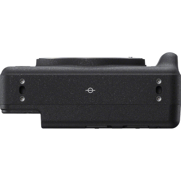 Sony ILX-LR1 industrial camera with full-frame sensor and E-mount lens designed for remote operation and integration