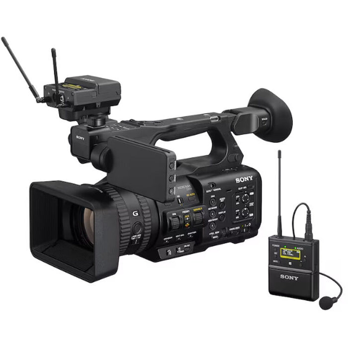 Sony PXW-Z200 4K XDCAM camcorder with 1-inch CMOS sensor, professional zoom lens, and broadcast connectivity