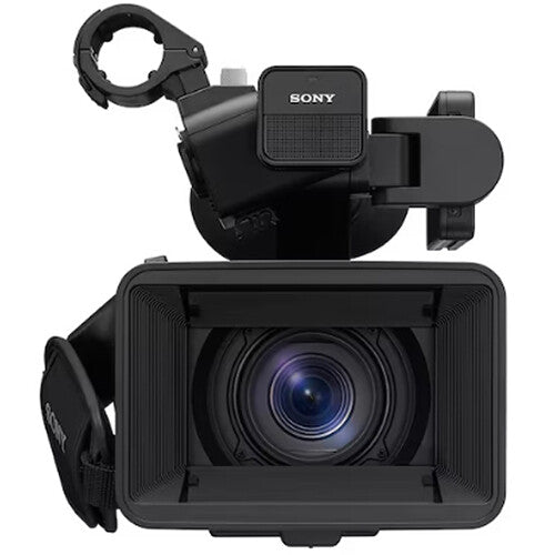 Sony PXW-Z200 4K XDCAM camcorder with 1-inch CMOS sensor, professional zoom lens, and broadcast connectivity