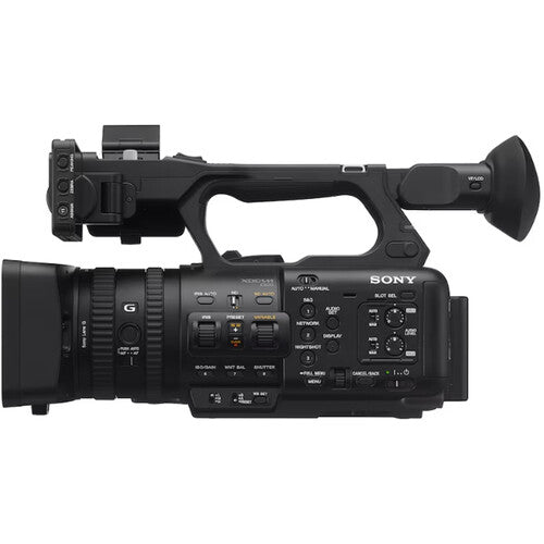 Sony PXW-Z200 4K XDCAM camcorder with 1-inch CMOS sensor, professional zoom lens, and broadcast connectivity