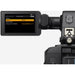Sony PXW-Z300 XDCAM camcorder with 3-CMOS sensors, professional zoom lens, and broadcast connectivity