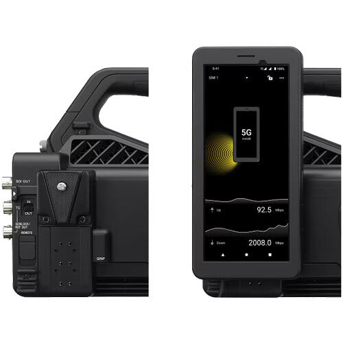 Sony PXW-Z300 XDCAM camcorder with 3-CMOS sensors, professional zoom lens, and broadcast connectivity