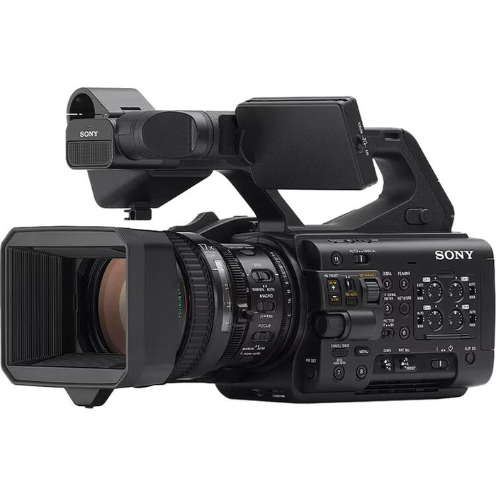 Sony PXW-Z300 XDCAM camcorder with 3-CMOS sensors, professional zoom lens, and broadcast connectivity