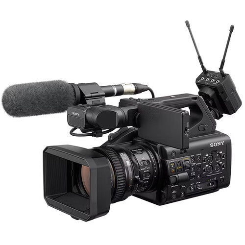 Sony PXW-Z300 XDCAM camcorder with 3-CMOS sensors, professional zoom lens, and broadcast connectivity