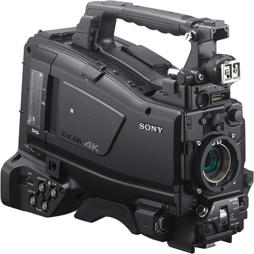 Sony PXW-Z450 4K UHD shoulder camcorder with 2/3-inch CMOS sensor and B4 mount for broadcast production