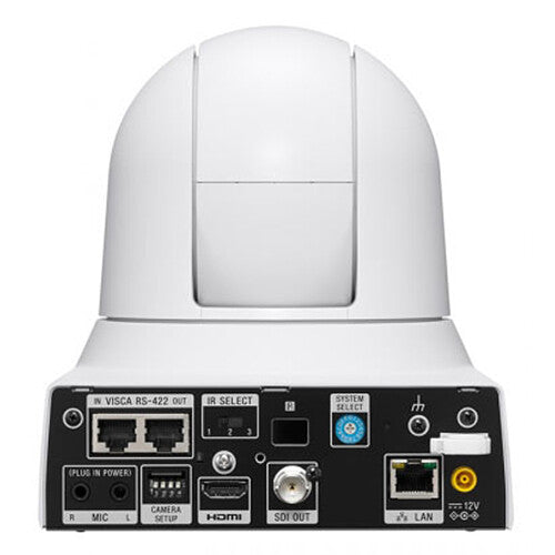 Sony SRG-X40UH/W 4K PTZ Camera with USB and HDMI for High-Quality Video Streaming and Conferencing