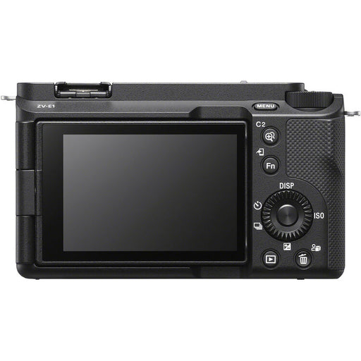 Sony ZV-E1 mirrorless camera with 28-60mm lens black ILC-ZVE1L-B full-frame vlog video camera