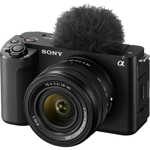 Sony ZV-E1 mirrorless camera with 28-60mm lens black ILC-ZVE1L-B full-frame vlog video camera