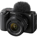 Sony ZV-E1 mirrorless camera with 28-60mm lens black ILC-ZVE1L-B full-frame vlog video camera