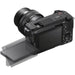 Sony ZV-E1 mirrorless camera with 28-60mm lens black ILC-ZVE1L-B full-frame vlog video camera