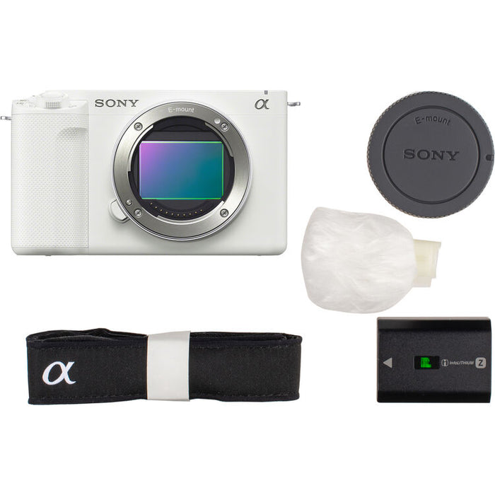 Sony ZV-E1 mirrorless camera with 28-60mm lens black ILC-ZVE1L-B full-frame vlog video camera