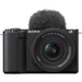 Sony ZV-E10 II mirrorless camera with 16-50mm lens black ZV-E10M2K/B APS-C vlog camera kit