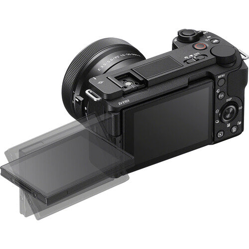 Sony ZV-E10 II mirrorless camera with 16-50mm lens black ZV-E10M2K/B APS-C vlog camera kit